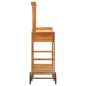 vidaXL Servierwagen Akazienolz Massiv 92 x 43,5 x 141,5 cm vidaXL Servierwagen Akazienolz Massiv 92 x 43,5 x 141,5 cm