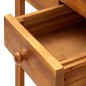 vidaXL Servierwagen Akazienolz Massiv 92 x 43,5 x 141,5 cm vidaXL Servierwagen Akazienolz Massiv 92 x 43,5 x 141,5 cm