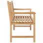Gartenbank 114 cm Massivholz Teak Gartenbank 114 cm Massivholz Teak