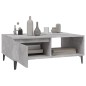 Couchtisch Betongrau 90x60x35 cm Holzwerkstoff Couchtisch Betongrau 90x60x35 cm Holzwerkstoff