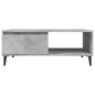 Couchtisch Betongrau 90x60x35 cm Holzwerkstoff Couchtisch Betongrau 90x60x35 cm Holzwerkstoff