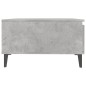 Couchtisch Betongrau 90x60x35 cm Holzwerkstoff Couchtisch Betongrau 90x60x35 cm Holzwerkstoff