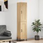 vidaXL Highboard Sonoma-Eiche 34,5x34x180 cm Holzwerkstoff vidaXL Highboard Sonoma-Eiche 34,5x34x180 cm Holzwerkstoff