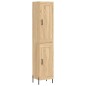 vidaXL Highboard Sonoma-Eiche 34,5x34x180 cm Holzwerkstoff vidaXL Highboard Sonoma-Eiche 34,5x34x180 cm Holzwerkstoff