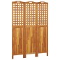 vidaXL 3-tlg. Paravent 121,5x2x180 cm Massivholz Akazie vidaXL 3-tlg. Paravent 121,5x2x180 cm Massivholz Akazie