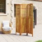 vidaXL 3-tlg. Paravent 121,5x2x180 cm Massivholz Akazie vidaXL 3-tlg. Paravent 121,5x2x180 cm Massivholz Akazie