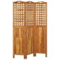 vidaXL 3-tlg. Paravent 121,5x2x180 cm Massivholz Akazie vidaXL 3-tlg. Paravent 121,5x2x180 cm Massivholz Akazie
