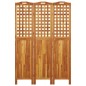 vidaXL 3-tlg. Paravent 121,5x2x180 cm Massivholz Akazie vidaXL 3-tlg. Paravent 121,5x2x180 cm Massivholz Akazie