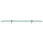 vidaXL Schwebendes Regal Glas 70x10 cm 8 mm vidaXL Schwebendes Regal Glas 70x10 cm 8 mm