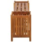 vidaXL Gartenbank mit 2 Pflanzkübeln 150x30x40 cm Massivholz Akazie vidaXL Gartenbank mit 2 Pflanzkübeln 150x30x40 cm Massivholz Akazie