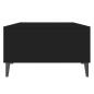 Couchtisch Schwarz 103,5x60x35 cm Holzwerkstoff Couchtisch Schwarz 103,5x60x35 cm Holzwerkstoff