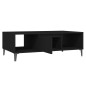 Couchtisch Schwarz 103,5x60x35 cm Holzwerkstoff Couchtisch Schwarz 103,5x60x35 cm Holzwerkstoff