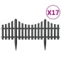 vidaXL Rasenkanten 17 Stk. Anthrazit 10 m PP vidaXL Rasenkanten 17 Stk. Anthrazit 10 m PP
