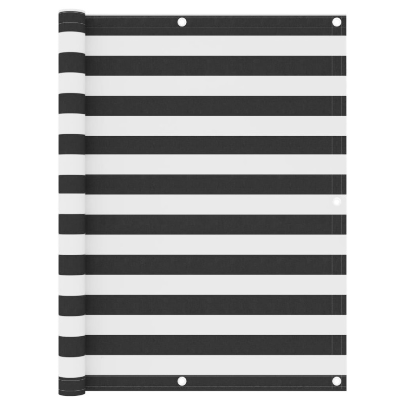 vidaXL Balkon-Sichtschutz Anthrazit und Weiß 120x300 cm Oxford-Gewebe vidaXL Balkon-Sichtschutz Anthrazit und Weiß 120x300 cm Oxford-Gewebe