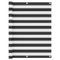 vidaXL Balkon-Sichtschutz Anthrazit und Weiß 120x300 cm Oxford-Gewebe vidaXL Balkon-Sichtschutz Anthrazit und Weiß 120x300 cm Oxford-Gewebe