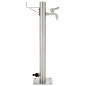 vidaXL Garten-Wassersäule Edelstahl Rund 65 cm vidaXL Garten-Wassersäule Edelstahl Rund 65 cm