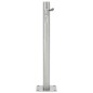 vidaXL Garten-Wassersäule Edelstahl Rund 65 cm vidaXL Garten-Wassersäule Edelstahl Rund 65 cm
