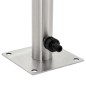 vidaXL Garten-Wassersäule Edelstahl Rund 65 cm vidaXL Garten-Wassersäule Edelstahl Rund 65 cm