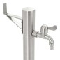 vidaXL Garten-Wassersäule Edelstahl Rund 65 cm vidaXL Garten-Wassersäule Edelstahl Rund 65 cm