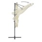 Ampelschirm mit Stahlmast 250×250 cm Sandfarben Ampelschirm mit Stahlmast 250×250 cm Sandfarben