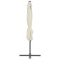 Ampelschirm mit Stahlmast 250×250 cm Sandfarben Ampelschirm mit Stahlmast 250×250 cm Sandfarben