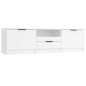 TV-Schrank Weiß 140x35x40 cm Holzwerkstoff TV-Schrank Weiß 140x35x40 cm Holzwerkstoff
