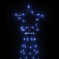 vidaXL LED-Weihnachtsbaum mit Metallstange 500 LEDs Blau 3 m vidaXL LED-Weihnachtsbaum mit Metallstange 500 LEDs Blau 3 m