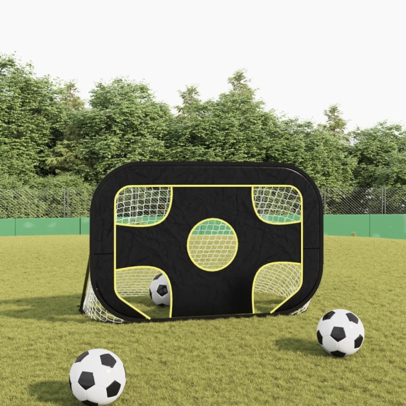 Fußballtor mit Torwand 120x80x80 cm Polyester Fußballtor mit Torwand 120x80x80 cm Polyester