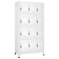 Schließfachschrank mit 12 Fächern 90x45x180 cm Schließfachschrank mit 12 Fächern 90x45x180 cm