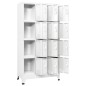 Schließfachschrank mit 12 Fächern 90x45x180 cm Schließfachschrank mit 12 Fächern 90x45x180 cm