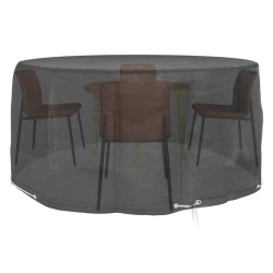 Gartenmöbel-Abdeckung 10 Ösen Ø230x90 cm Rund