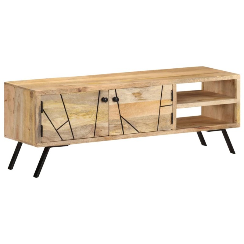 TV-Schrank 110x30x40 cm Mango Massivholz TV-Schrank 110x30x40 cm Mango Massivholz