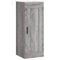 Highboard Grau Sonoma 34,5x34x180 cm Holzwerkstoff Highboard Grau Sonoma 34,5x34x180 cm Holzwerkstoff