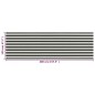 Balkon-Sichtschutz HDPE 120x400 cm Anthrazit und Weiß Balkon-Sichtschutz HDPE 120x400 cm Anthrazit und Weiß