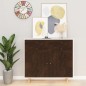 Selbstklebende Möbelfolie Dunkle Eiche 500 x 90 cm PVC Selbstklebende Möbelfolie Dunkle Eiche 500 x 90 cm PVC