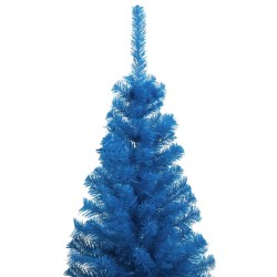 Künstlicher Weihnachtsbaum mit Ständer Blau 210 cm PVC