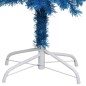 Künstlicher Weihnachtsbaum mit Ständer Blau 210 cm PVC Künstlicher Weihnachtsbaum mit Ständer Blau 210 cm PVC