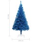Künstlicher Weihnachtsbaum mit Ständer Blau 210 cm PVC Künstlicher Weihnachtsbaum mit Ständer Blau 210 cm PVC