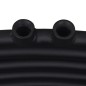 Handtuchheizkörper Warmwasser Gebogen Schwarz 500x764 mm Handtuchheizkörper Warmwasser Gebogen Schwarz 500x764 mm