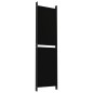 5-tlg. Paravent Schwarz 250x180 cm Stoff 5-tlg. Paravent Schwarz 250x180 cm Stoff
