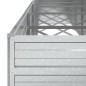 Garten-Hochbeet 480x80x77 cm Verzinkter Stahl Silber Garten-Hochbeet 480x80x77 cm Verzinkter Stahl Silber