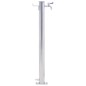 Wassersäule für den Garten 80 cm Edelstahl Rund Wassersäule für den Garten 80 cm Edelstahl Rund