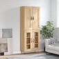 vidaXL Highboard Sonoma-Eiche 69,5x34x180 cm Holzwerkstoff vidaXL Highboard Sonoma-Eiche 69,5x34x180 cm Holzwerkstoff