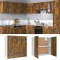 vidaXL Hängeschrank Räuchereiche 60x31x60 cm Holzwerkstoff vidaXL Hängeschrank Räuchereiche 60x31x60 cm Holzwerkstoff