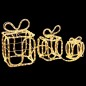 vidaXL Weihnachtsdekoration Geschenkboxen mit 180 LEDs Indoor Outdoor vidaXL Weihnachtsdekoration Geschenkboxen mit 180 LEDs Indoor Outdoor
