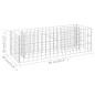 vidaXL Gabionen-Hochbeet Verzinkter Stahl 90×30×30 cm vidaXL Gabionen-Hochbeet Verzinkter Stahl 90×30×30 cm