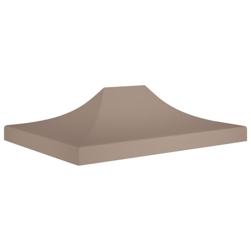 Partyzelt-Dach 4x3 m Taupe 270 g/m² Partyzelt-Dach 4x3 m Taupe 270 g/m²