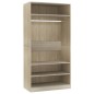 vidaXL Kleiderschrank Sonoma-Eiche 100x50x200 cm Holzwerkstoff vidaXL Kleiderschrank Sonoma-Eiche 100x50x200 cm Holzwerkstoff