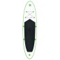 vidaXL Aufblasbares Stand Up Paddle Board Set Grün und Weiß vidaXL Aufblasbares Stand Up Paddle Board Set Grün und Weiß
