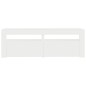 vidaXL TV-Schrank mit LED-Leuchten Weiß 120x35x40 cm vidaXL TV-Schrank mit LED-Leuchten Weiß 120x35x40 cm